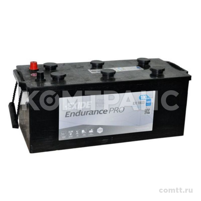����������� 180Ah / 1000 A / 12V EndurancePRO EX1803 Exide