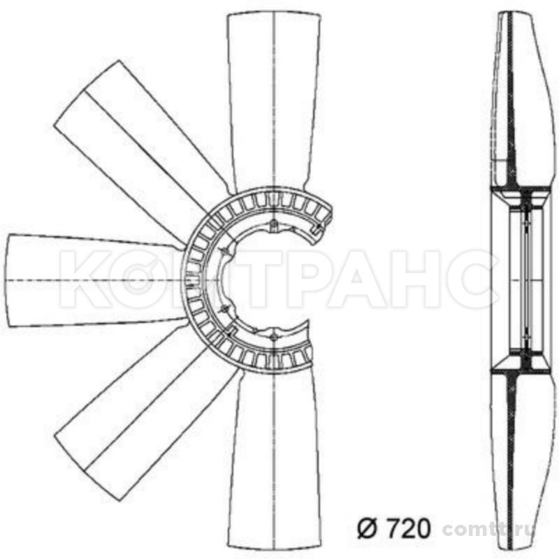 ���������� DAF 95XF/XF95 (����������) CFW12000P Mahle