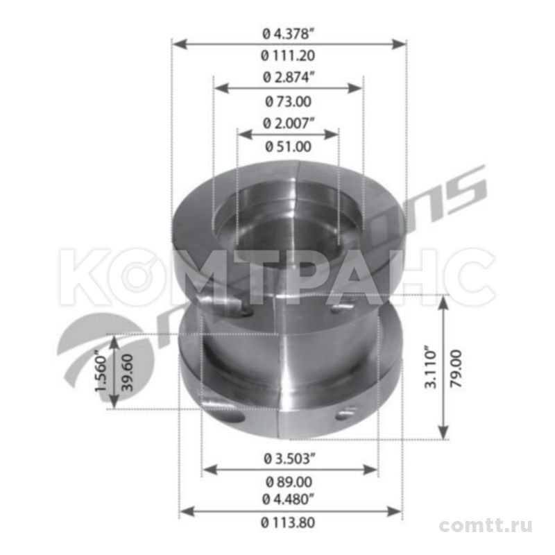 ������� ������� � 2" �� 3,5" 300541 Mansons