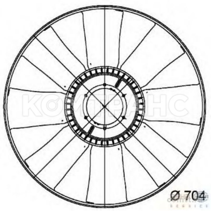 ���������� DAF 75CF/CF75 (����������) 8MV376728771 Behr hella service