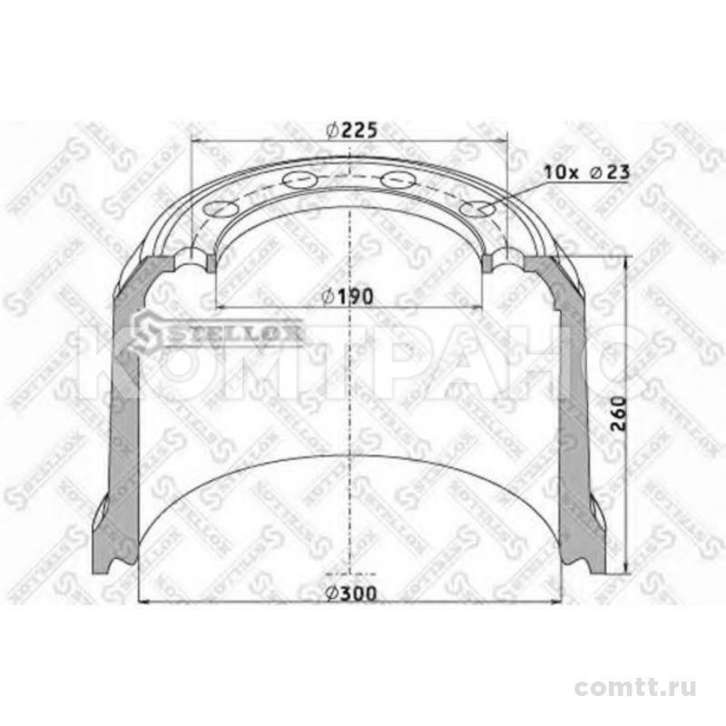 ������� ��������� 3020/260/190/225/23/10 ECO 8500002SX Stellox