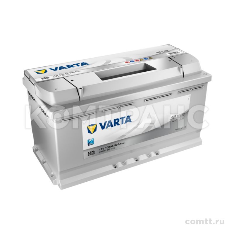 ����������� 100Ah / 830 A / 12V Silver Dynamic 600402083 Varta
