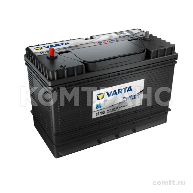 ����������� 105Ah / 800 A / 12V Promotive Black ������� 605103080 Varta