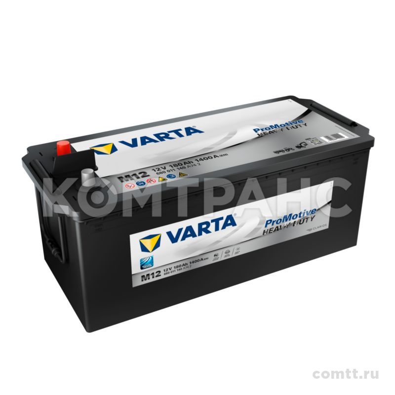 ����������� 180Ah / 1400 A / 12V PROMOTIVE BLACK 680011140 Varta