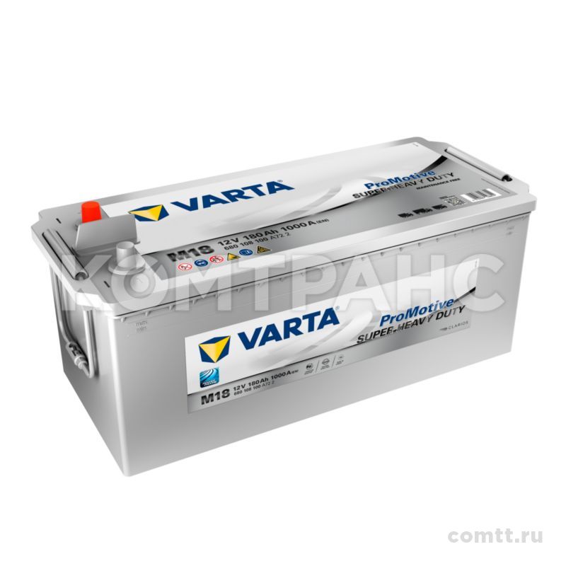 ����������� 180Ah / 1000 A / 12V PROMOTIVE SILVER 680108100 Varta