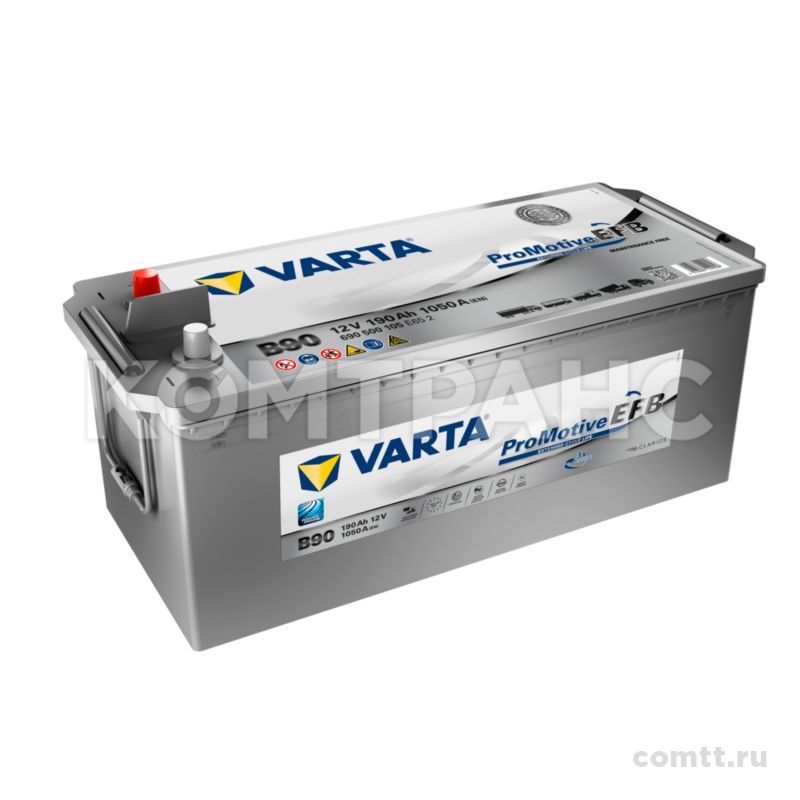 ����������� 190Ah / 1050 A / 12V Promotive EFB (�������� 2 ����) 690500105 Varta