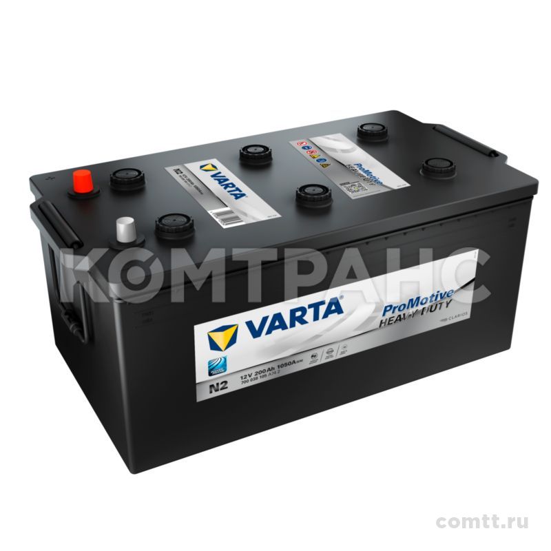����������� 200Ah / 1050 A / 12V PROMOTIVE BLACK 700038105 Varta